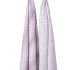 Verzorgen Meyco Baby | Swaddle 2-Pack Hydrofiel Cheetah/Snake - Lilac - 120X120Cm