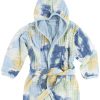 Verzorgen Meyco Baby | Badjas Pre-Washed Hydrofiel Tie-Dye - Light Blue - 86/92