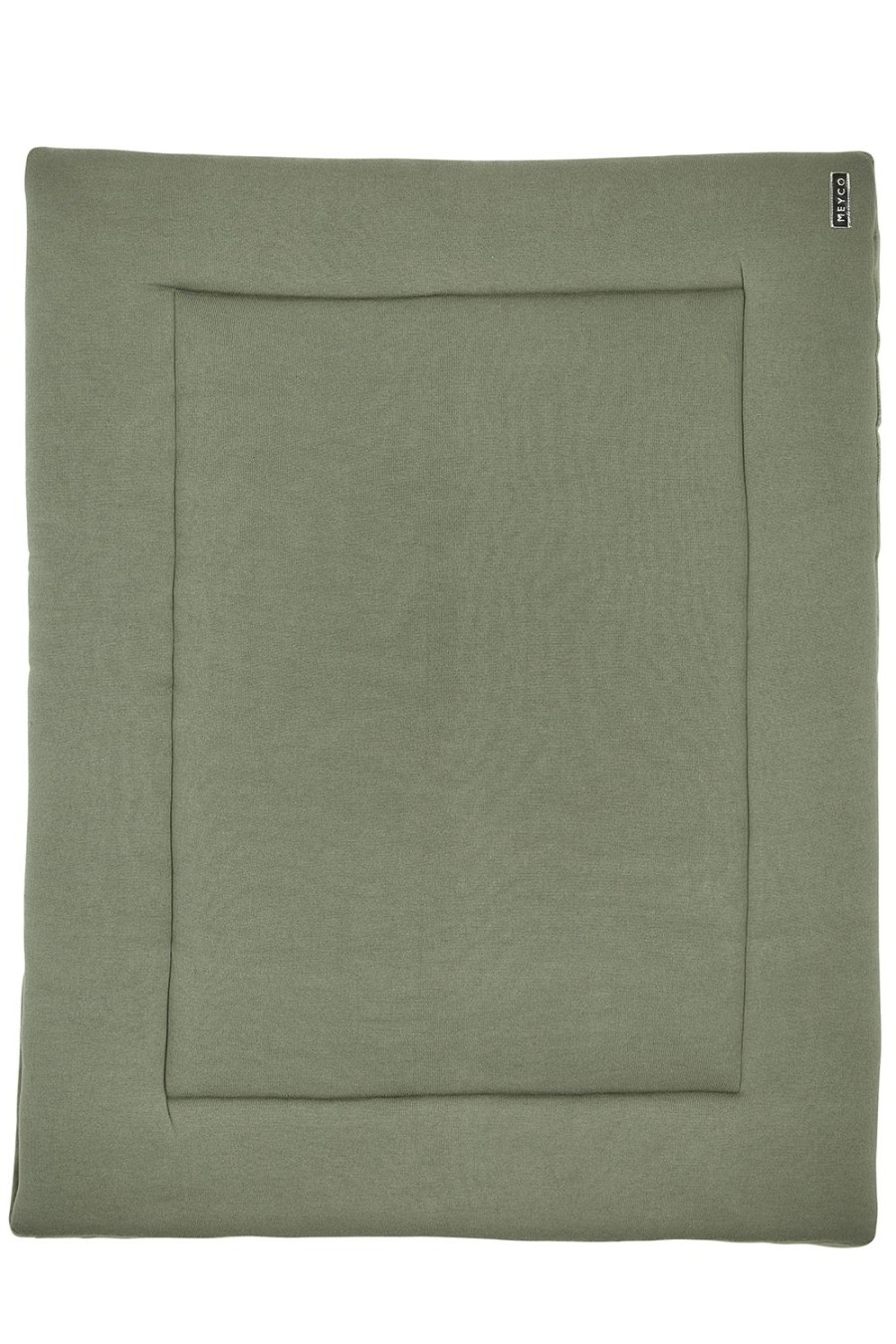 Thuis Meyco Baby | Boxkleed Knit Basic Velvet - Forest Green - 77X97Cm