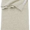 Slapen Meyco Baby | Ledikant Deken Knit Basic - Sand Melange - 100X150Cm