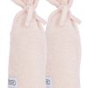 Verzorgen Meyco Baby | Kruikenzak 2-Pack Badstof Uni - Soft Pink