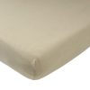 Thuis Meyco Baby | Hoeslaken Boxmatras Uni - Taupe - 75X95Cm