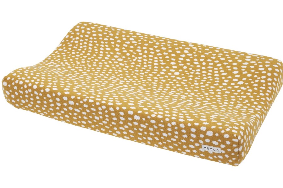 Verzorgen Meyco Baby | Aankleedkussenhoes Cheetah - Honey Gold - 50X70Cm