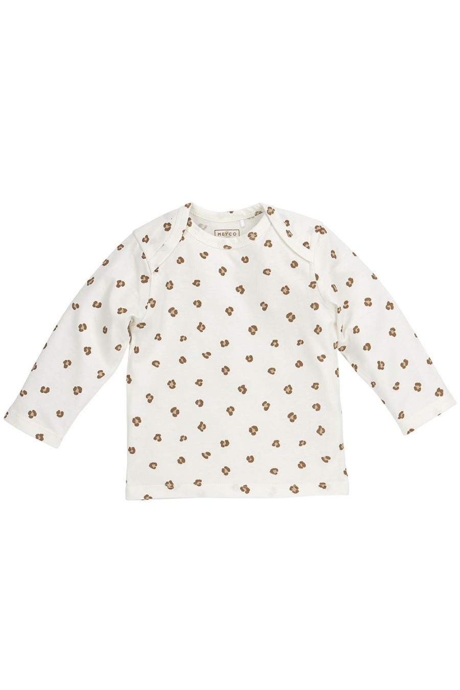 Slapen Meyco Baby | Baby Pyjama Mini Panther - Offwhite - 62/68