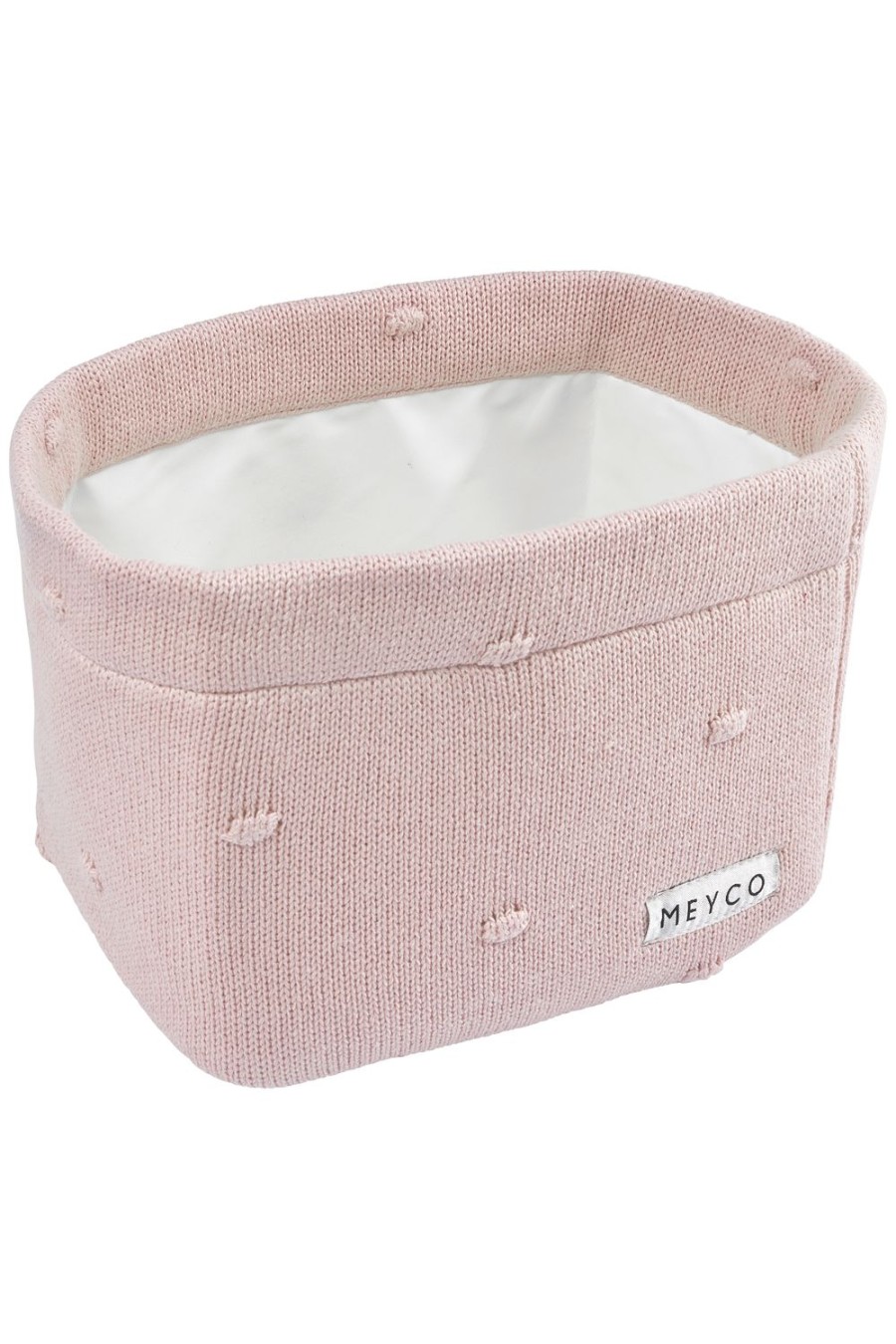 Thuis Meyco Baby | Commodemandje Mini Knots - Soft Pink - Small