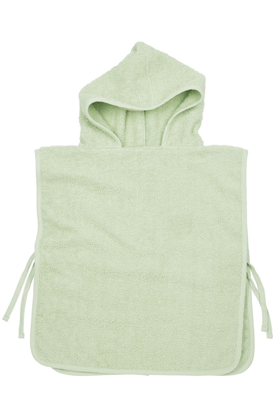 Verzorgen Meyco Baby | Badponcho Badstof Uni - Soft Green - 1-3 Jaar