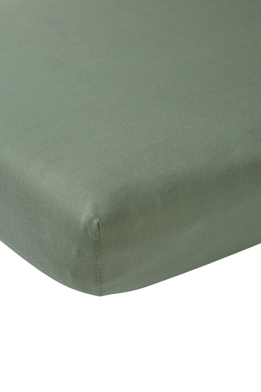 Slapen Meyco Baby | Hoeslaken Ledikant Uni - Forest Green - 60X120Cm