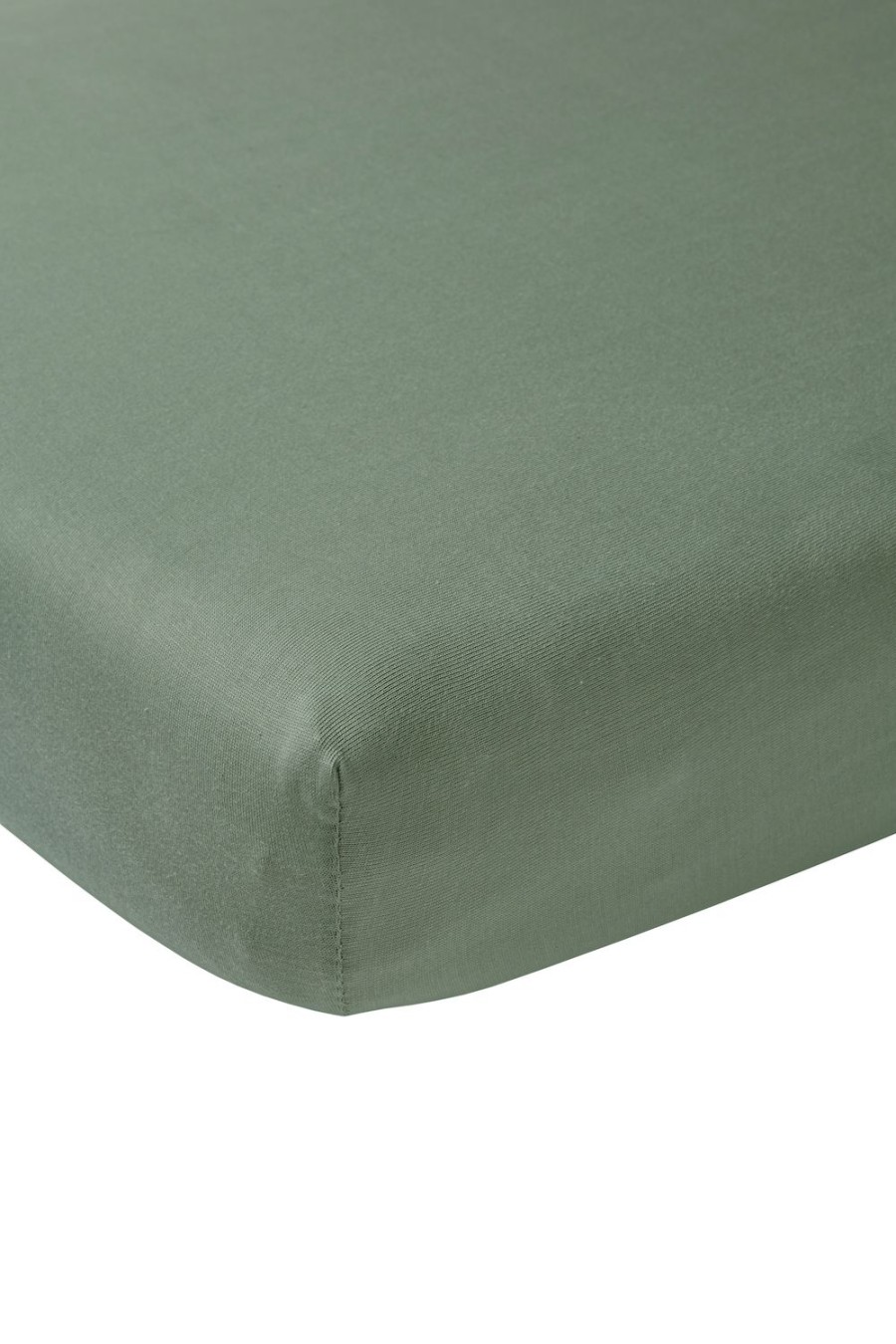 Slapen Meyco Baby | Hoeslaken Eenpersoonsbed Uni - Forest Green - 90X210/220Cm