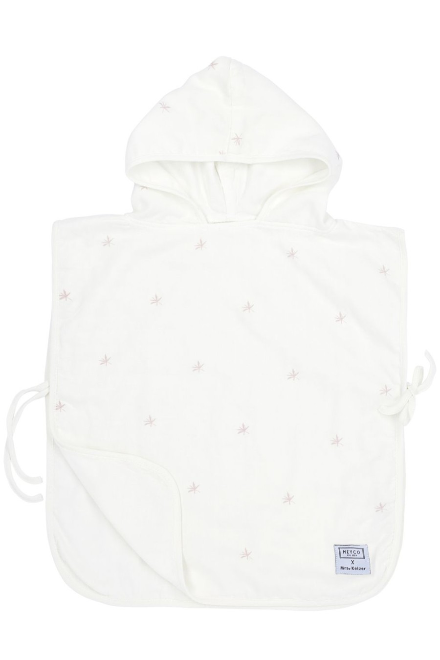 Verzorgen Meyco Baby | Badponcho Bamboe Hydrofiel Ibiza - Lilac - 3-5 Jaar