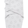 Slapen Meyco Baby | Swaddlemeyco Inbakerdoek Stars - Grey - 0-3 Maanden