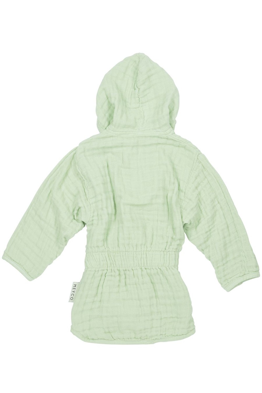 Verzorgen Meyco Baby | Badjas Pre-Washed Hydrofiel Uni - Soft Green - 86/92