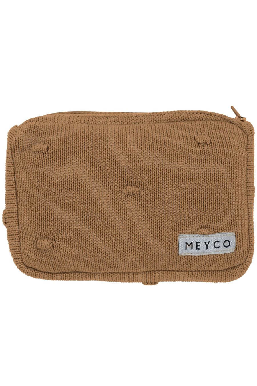 Verzorgen Meyco Baby | Billendoekjesetui Mini Knots - Toffee