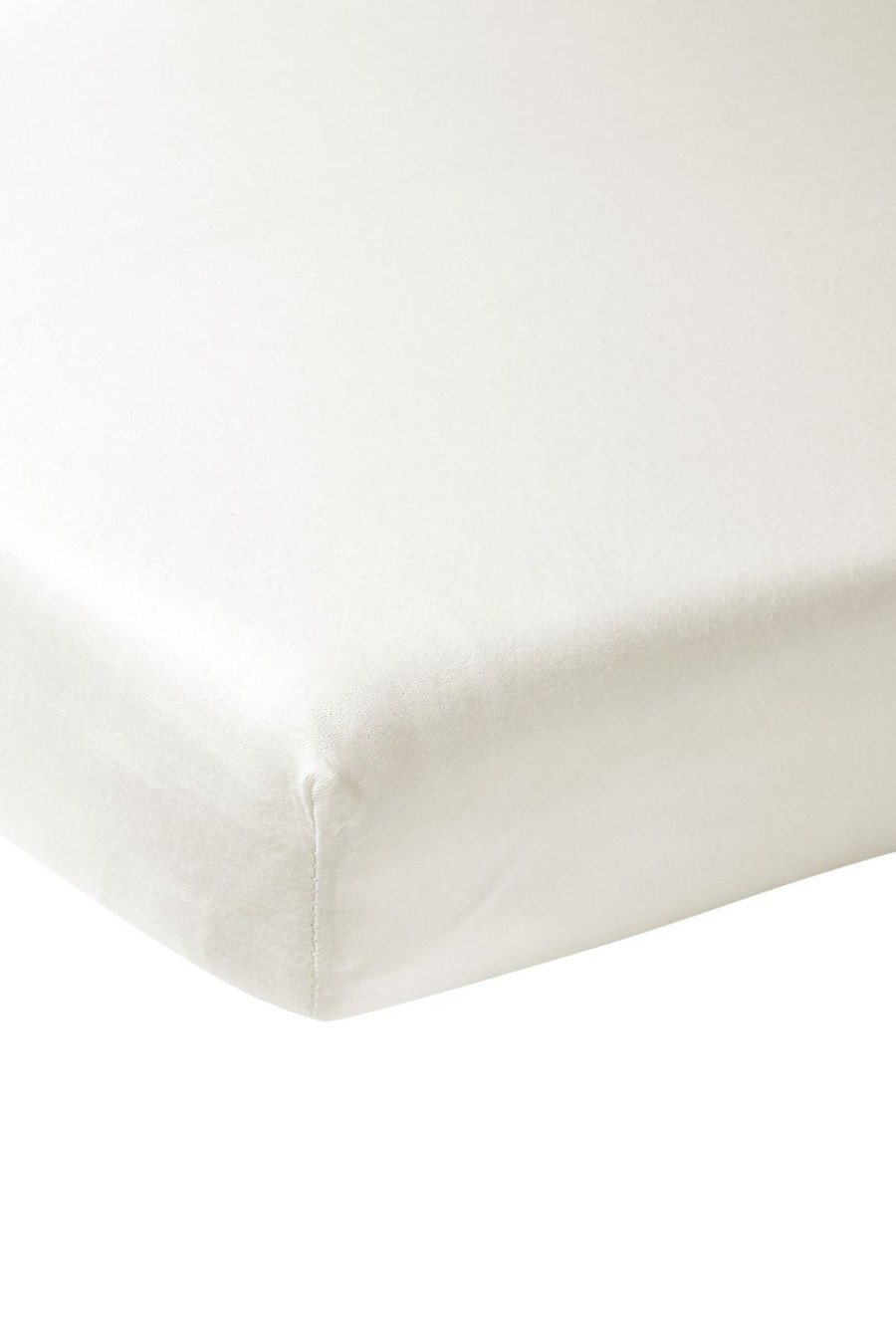 Thuis Meyco Baby | Hoeslaken Boxmatras Uni - Offwhite - 75X95Cm