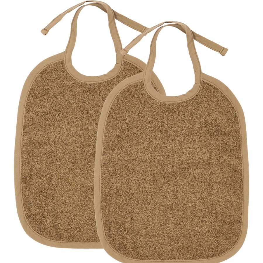 Thuis Meyco Baby | Slab 2-Pack Badstof Uni - Toffee