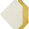 Verzorgen Meyco Baby | Badcape 2-Pack Cheetah/Uni - Honey Gold - 80X80Cm