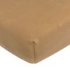 Thuis Meyco Baby | Hoeslaken Boxmatras Uni - Toffee - 75X95Cm