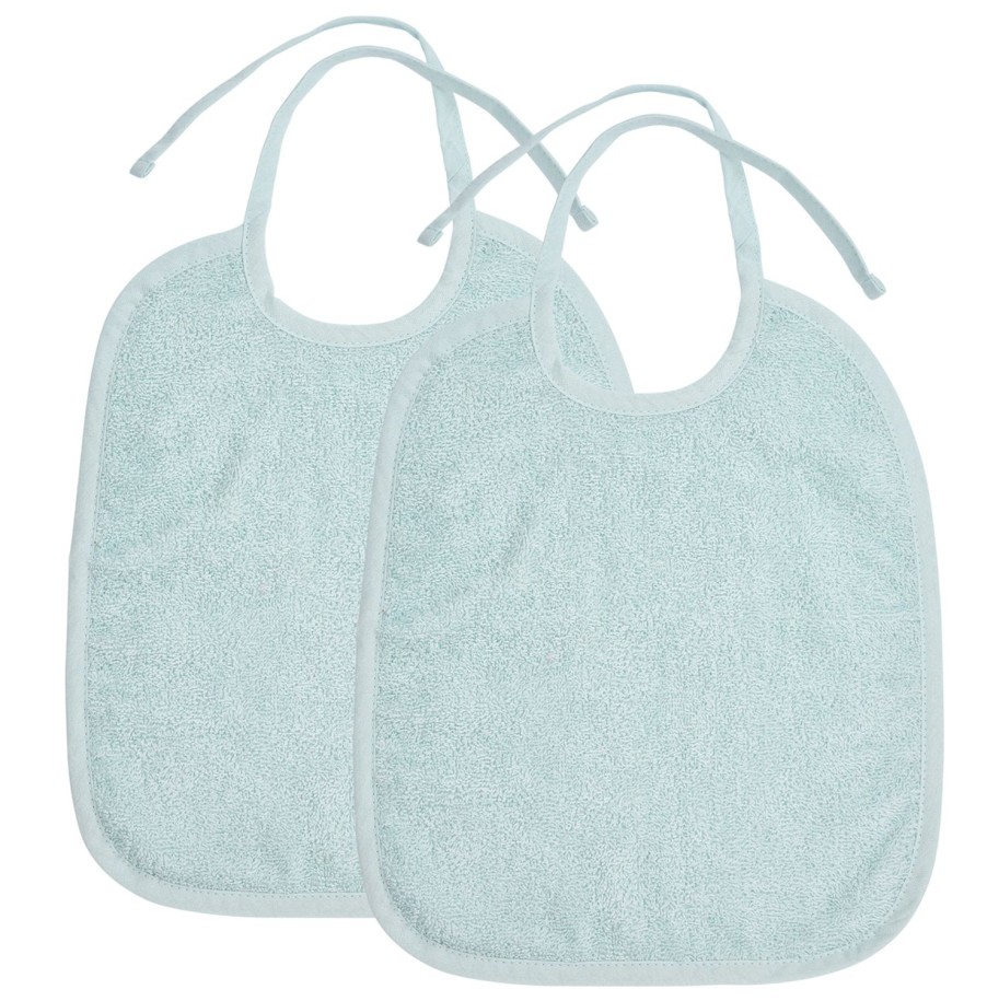 Thuis Meyco Baby | Slab 2-Pack Badstof Uni - Light Blue