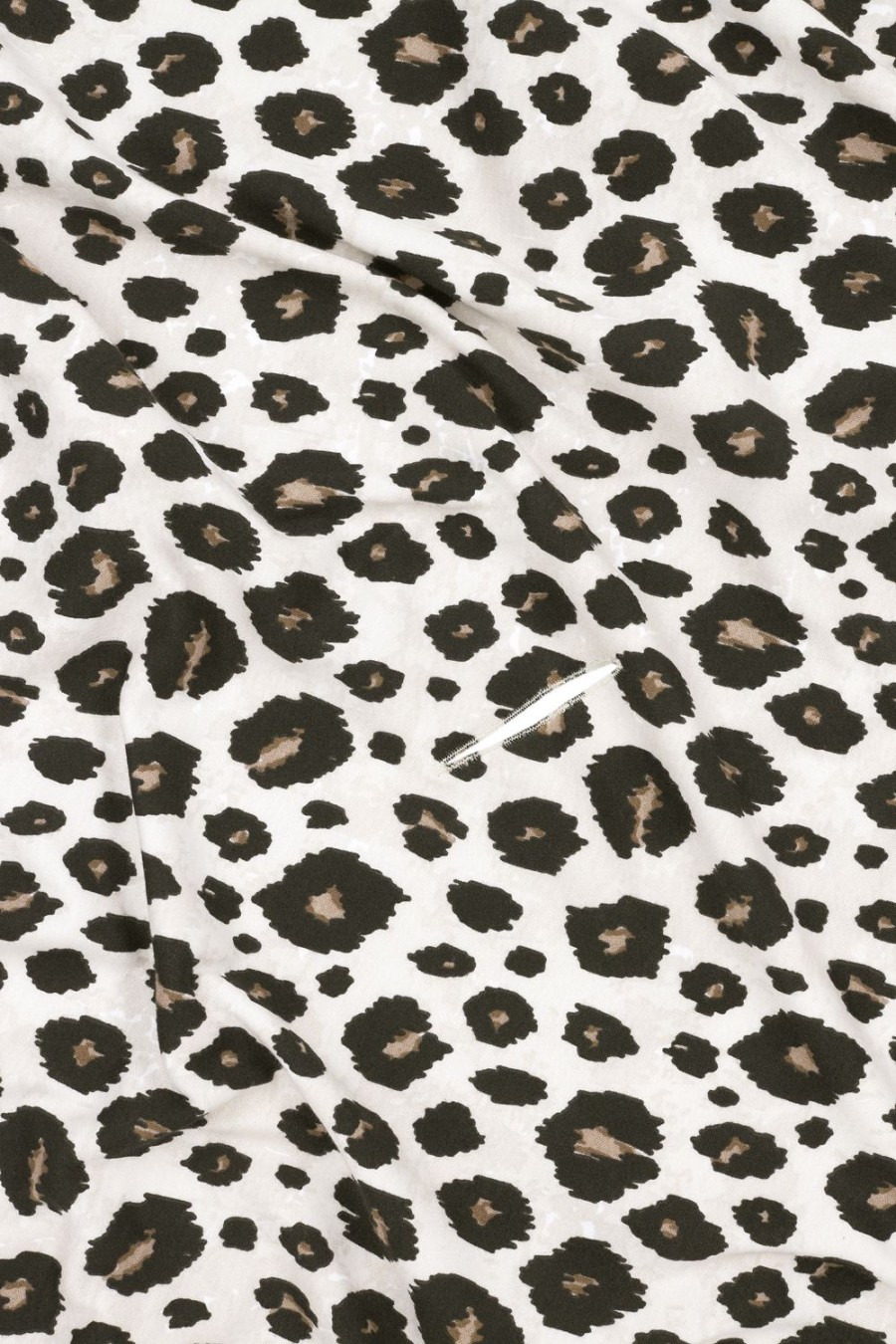 Verzorgen Meyco Baby | Badcape Leopard - Sand Melange - 90X90Cm