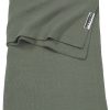 Slapen Meyco Baby | Wiegdeken Knit Basic - Forest Green - 75X100Cm