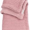 Slapen Meyco Baby | Ledikant Deken Wafel Teddy - Old Pink - 100X150Cm