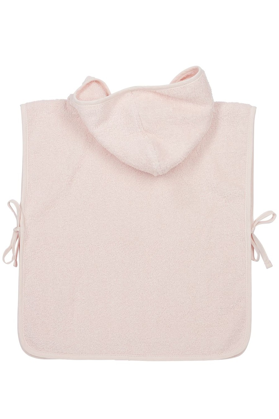 Verzorgen Meyco Baby | Badponcho Badstof Uni - Soft Pink - 1-3 Jaar