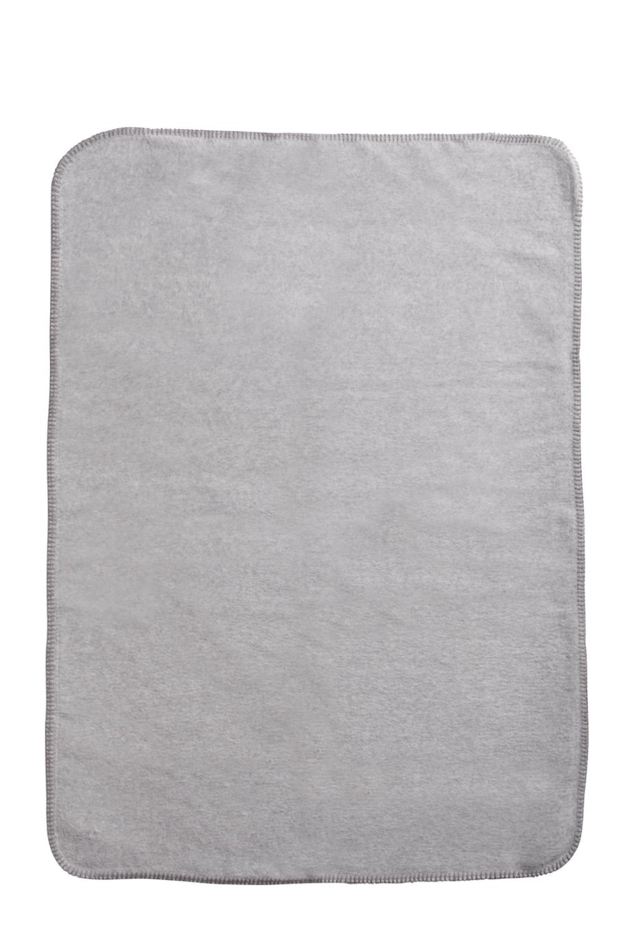 Slapen Meyco Baby | Wiegdeken Uni - Grey Melange - 75X100Cm