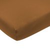 Slapen Meyco Baby | Hoeslaken Wieg Uni - Camel - 40X80/90Cm