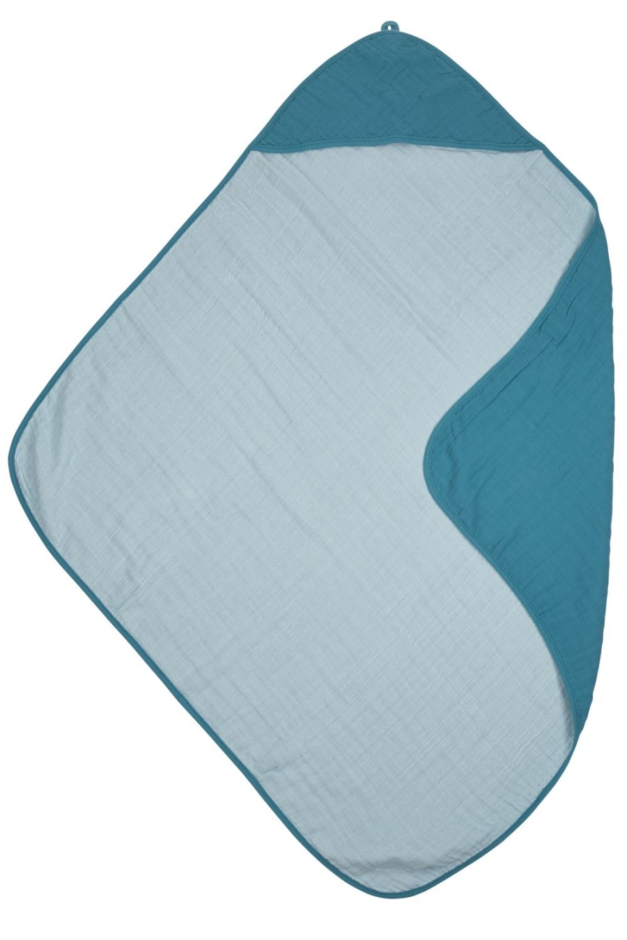 Verzorgen Meyco Baby | Badcape Pre-Washed Hydrofiel Uni - Petrol - 80X80Cm