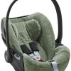 Onderweg Meyco Baby | Autostoelhoes Velvet - Forest Green - Groep 0 Cloud Z