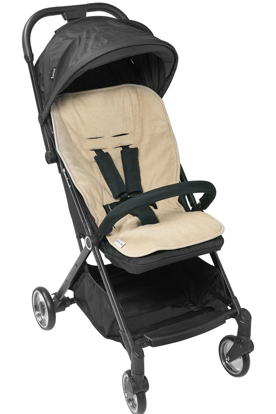 Onderweg Meyco Baby | Buggy Inlegger Badstof Uni - Sand