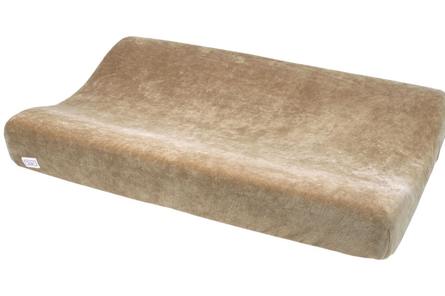 Verzorgen Meyco Baby | Aankleedkussenhoes Velvet - Taupe - 50X70Cm