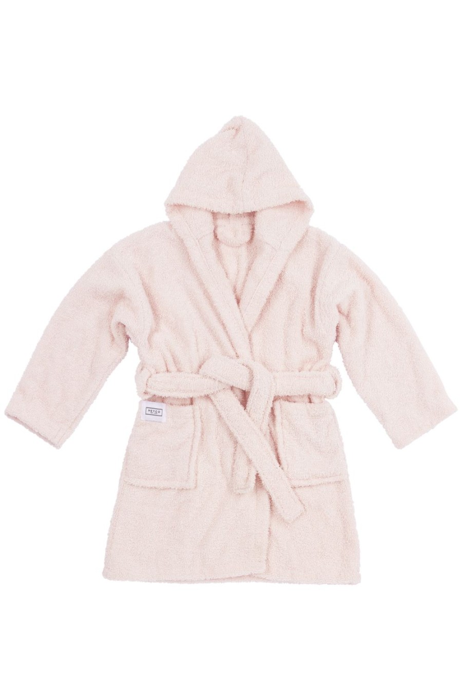 Verzorgen Meyco Baby | Badjas Badstof Uni - Soft Pink - 98/104