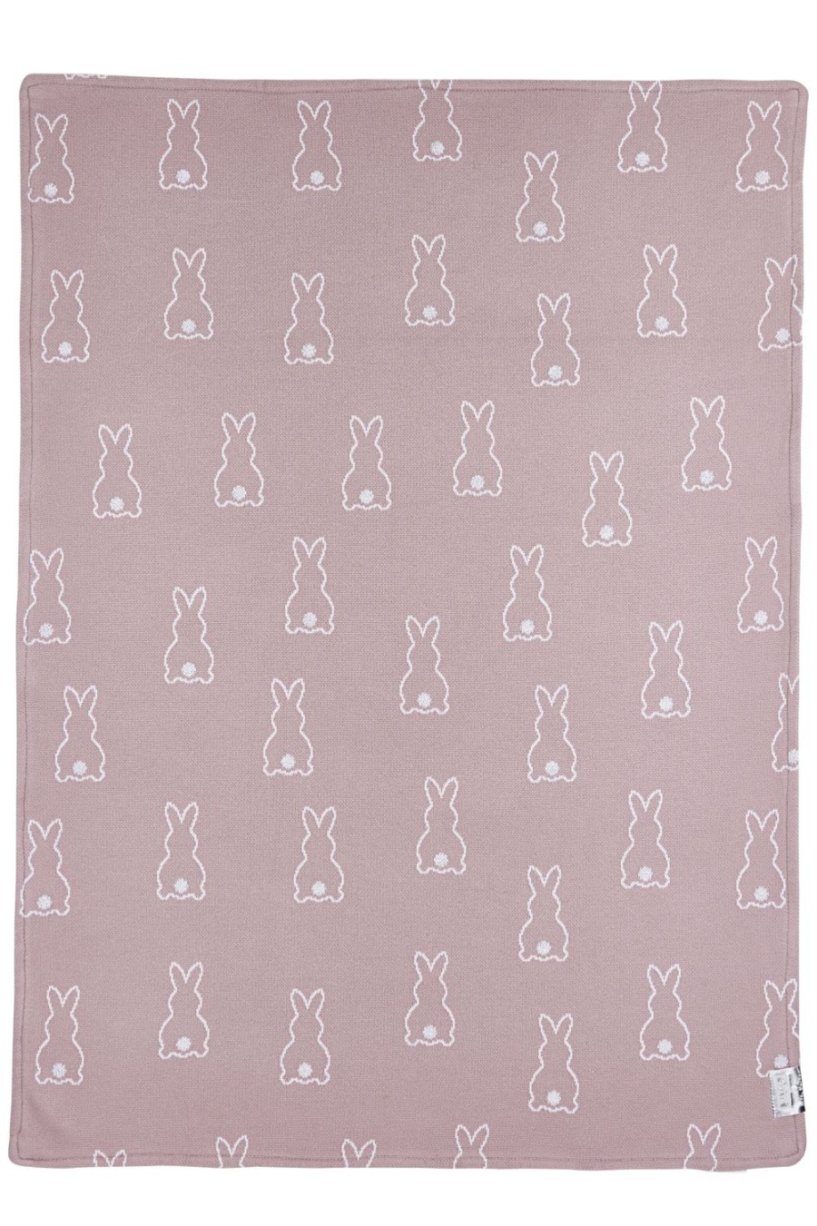 Slapen Meyco Baby | Wiegdeken Rabbit Velvet - Lilac - 75X100Cm