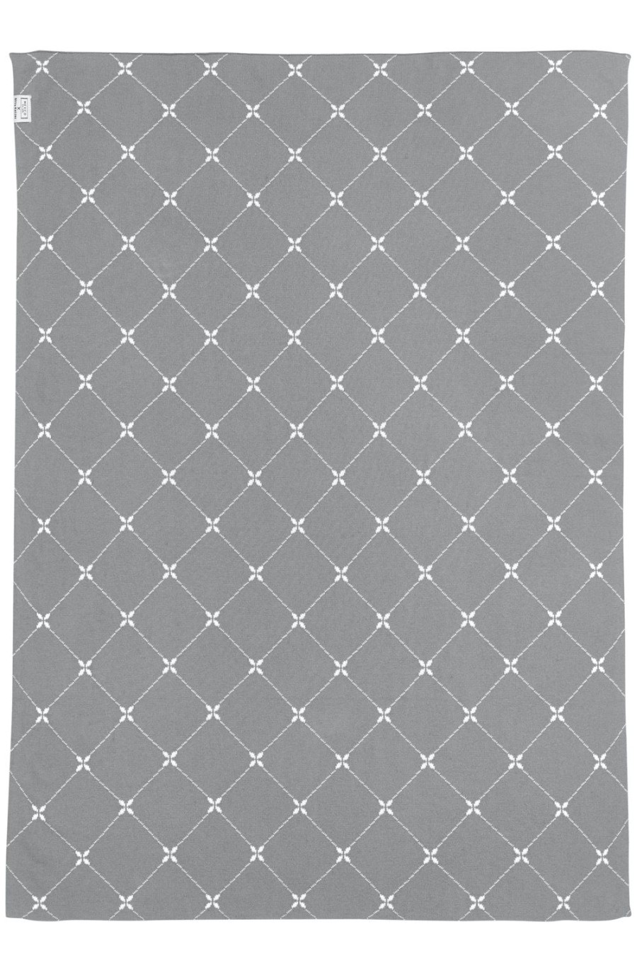 Slapen Meyco Baby | Ledikant Deken Louis - Grey - 100X150Cm