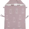 Onderweg Meyco Baby | Voetenzak Rabbit - Lilac - 40X82Cm