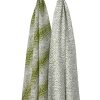 Verzorgen Meyco Baby | Swaddle 2-Pack Hydrofiel Cheetah/Snake - Avocado - 120X120Cm