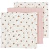 Verzorgen Meyco Baby | Hydrofiele Doeken 3-Pack Mini Panther - Soft Pink - 70X70Cm