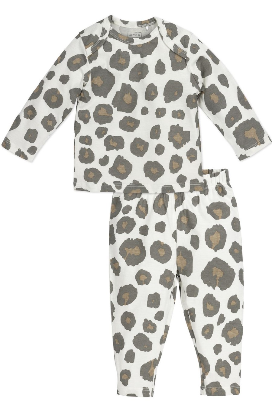 Slapen Meyco Baby | Baby Pyjama Panter - Neutral - 50/56