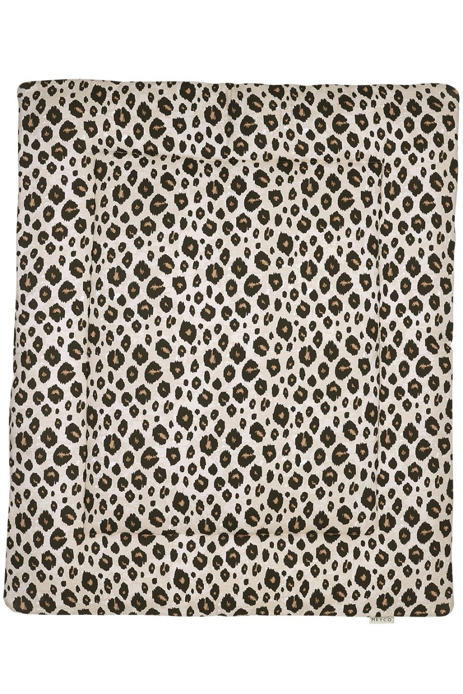 Thuis Meyco Baby | Boxkleed Leopard - Sand Melange - 80X100Cm