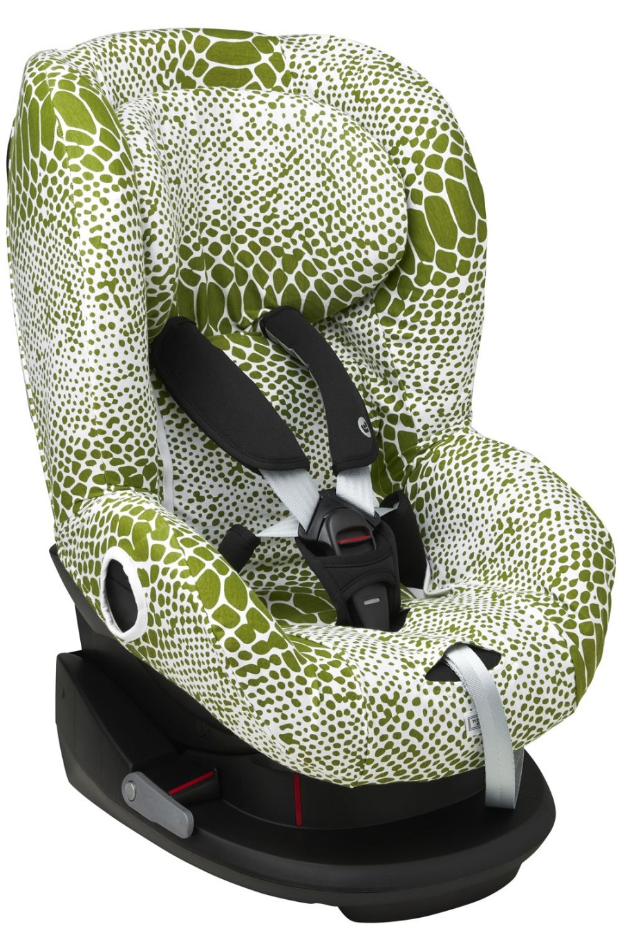 Onderweg Meyco Baby | Autostoelhoes Snake - Avocado - Groep 1+ Incl. Hoofdsteun