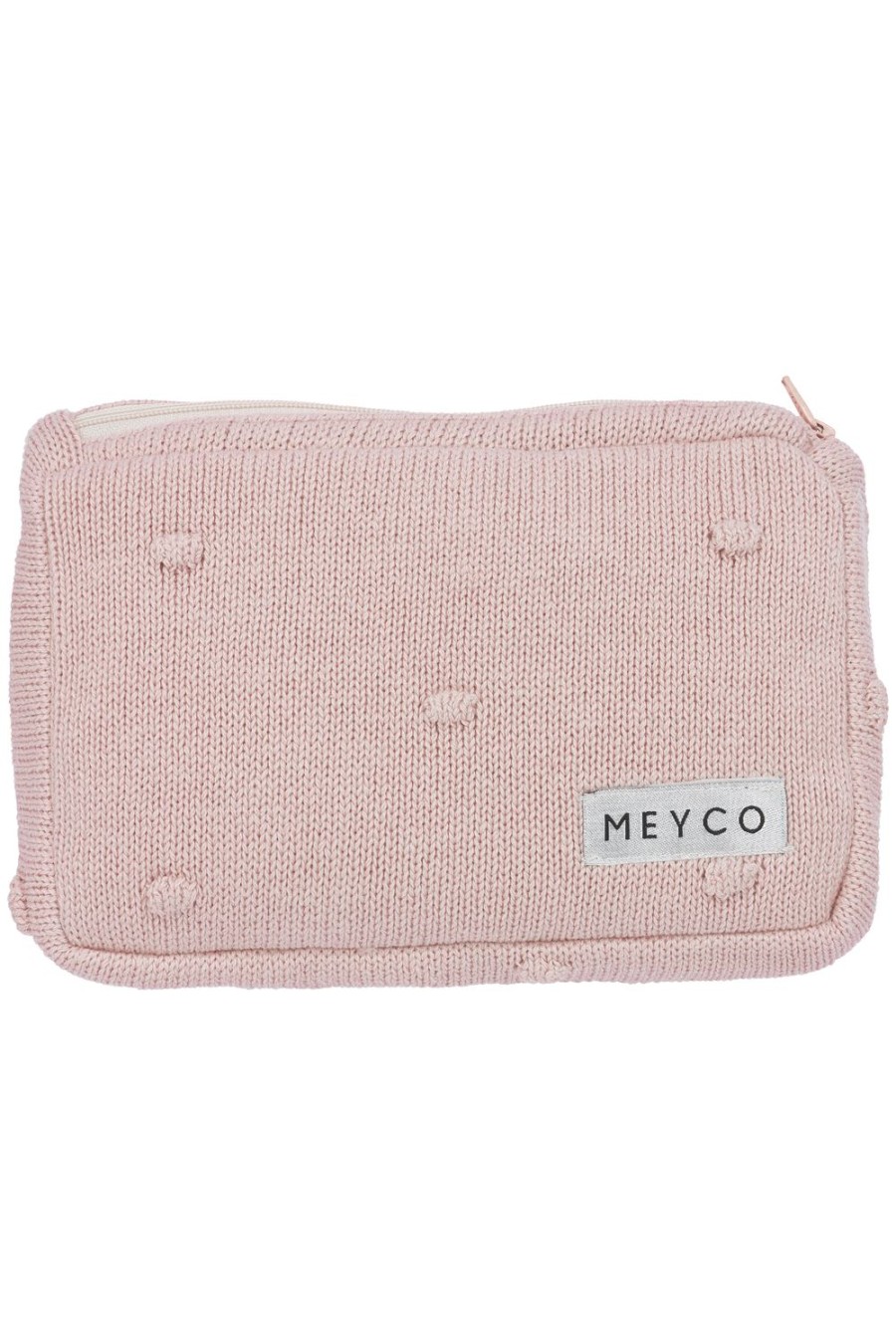 Verzorgen Meyco Baby | Billendoekjesetui Mini Knots - Soft Pink