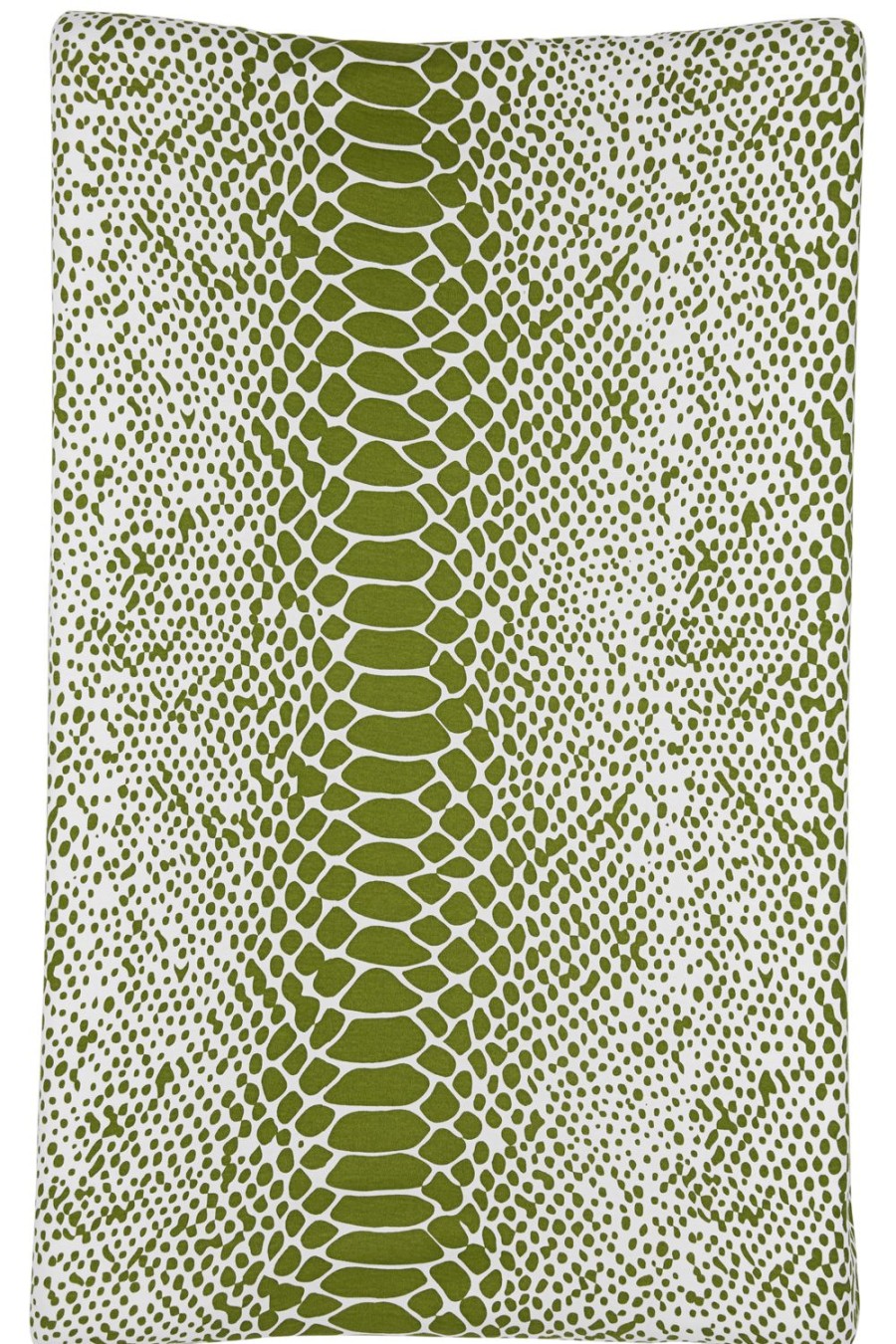 Verzorgen Meyco Baby | Aankleedkussenhoes Snake - Avocado - 50X70Cm