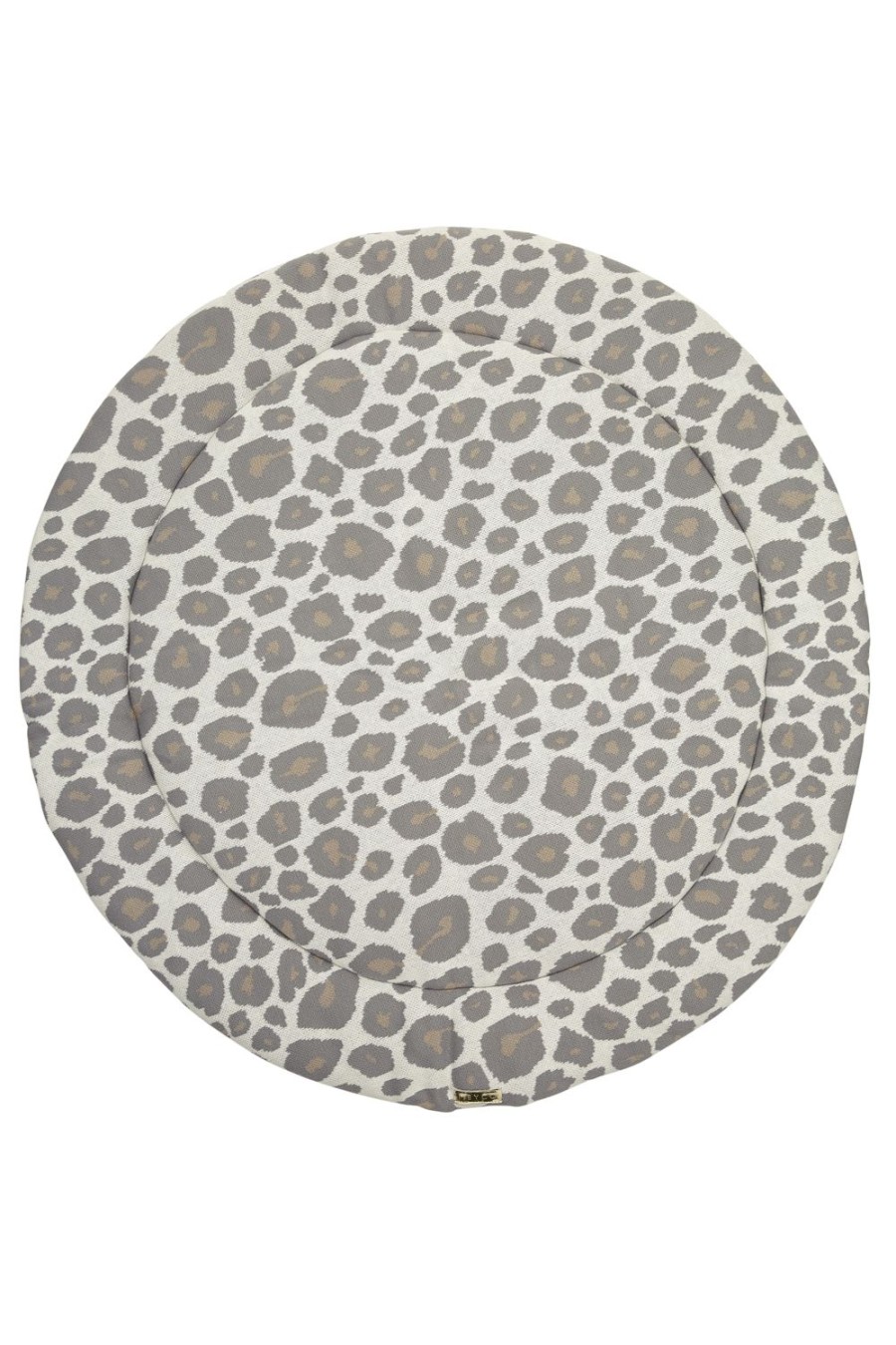 Thuis Meyco Baby | Boxkleed Rond Panter - Neutral - 95Cm