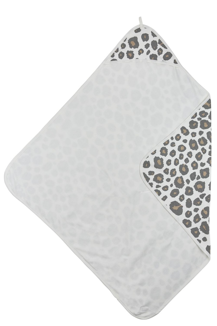 Verzorgen Meyco Baby | Badcape Panter - Neutral - 90X90Cm