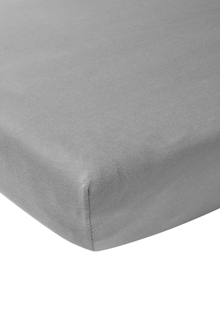 Thuis Meyco Baby | Hoeslaken Boxmatras Uni - Grey - 75X95Cm