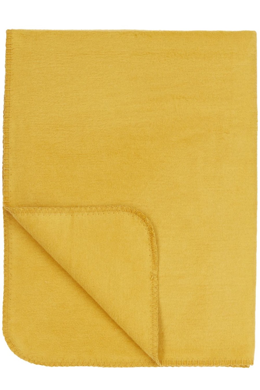 Slapen Meyco Baby | Wiegdeken Uni - Honey Gold - 75X100Cm