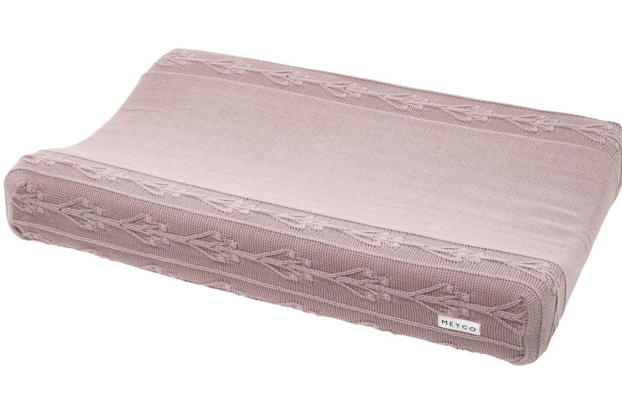 Verzorgen Meyco Baby | Aankleedkussenhoes Romantic Flower - Lilac - 50X70Cm