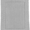 Thuis Meyco Baby | Boxkleed Biologisch Diamond - Grey Melange - 77X97Cm