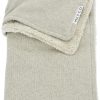 Slapen Meyco Baby | Wiegdeken Knit Basic Teddy - Sand Melange - 75X100Cm