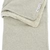 Slapen Meyco Baby | Ledikant Deken Knit Basic Teddy - Sand Melange - 100X150Cm